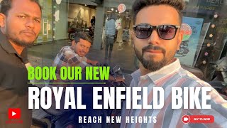 BOOKING OUR ROYAL ENFIELD 350 BULLET | RAIPUR | FRIENDS ENJOY | VLOG #9