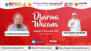 Dharma Wacana BKPSDM Kota Denpasar