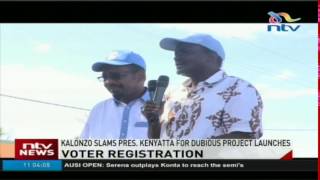 Voter registration: Wiper leader traverses Kitui, Kibwezi asking residents to register