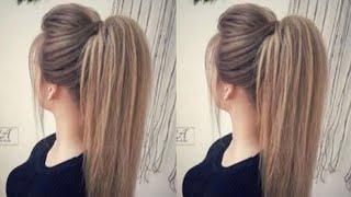 خطوات تسريحة شعر كتير حلوة وسهلة للافراح خطوة بخطوة 😍😍 تعلم تساريح الشعر 🤩🤩Hairstyle