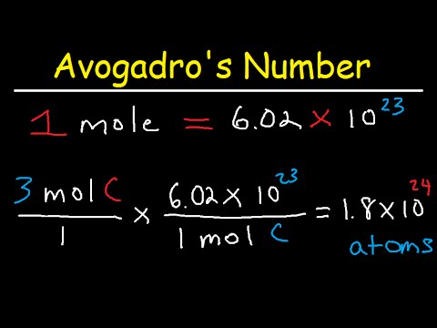 Avogadro's Number, The Mole, Grams, Atoms, Molar Mass Calculations - Introduction Avogadro's Number, The Mole, Grams, Atoms, Molar Mass Calculations - Introduction