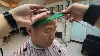 💈Barbershop ASMR  | 남성 커트 | 뒷면도 | 이발소 커트 | 한국 이발소  | Haircut | Men's Haircut |  No Talking