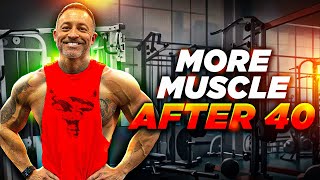 The Fastest Way to Build Muscle After 40| Do This Daily