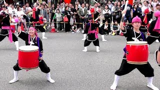 神戸まつり2018　琉球國祭り太鼓　兵庫支部