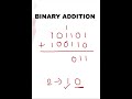 binary addition in digital electronics
