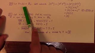 Number Theory: Lecture 10: Modular Arithmetic