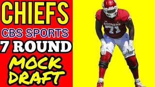 Kansas City Chiefs: CBS 7 Round Mock Draft: Mock the Mock: Chiefs News Today