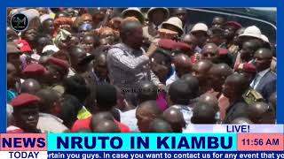 ARREST UHURU KENYATTA! WILLIAM RUTO ALLIES DEMANDS AS HE STORMS KIAMBU COUNTY