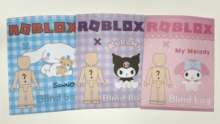 Paper diy🩵💜🩷로블록스 산리오 블라인드백Roblox Sanrio Outfits blind bag#cinnamoroll #kuromi#mymelody#サンリオ