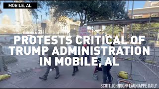 Ongoing protests taking place in Mobile, Alabama