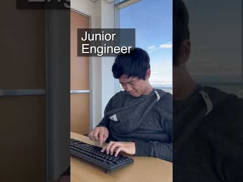 Senior programmers vs. junior developers #shorts