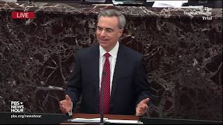 WATCH: Cipollone says obstruction of Congress charge is ‘ridiculous’ | Trump impeachment trial