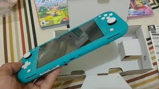 NINTENDO SWITCH LITE INDONESIA TURQUOISE COLOR EDITION