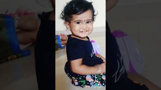 smiling Queen.....Sanjana pappa..😍😍😍#shorts #youtubeshorts #reels #girlbaby