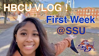 HBCU VLOG @ SSU: FIRST WEEK OF SCHOOL!! FRESHMAN YEAR | Nyla Symone