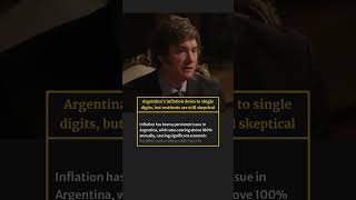 Argentina's inflation down to single digits, residents are still skeptical | #argentina #economics