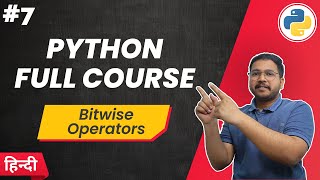 Bitwise Operators : Python Full Course in Hindi 2023 | Tuffle