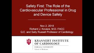 Safety First: The Role of Professionals in Ensuring Safe Drug and Devices  November 02  2018