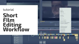 Short film editing workflow in Adobe Premiere Pro (Video Blog)