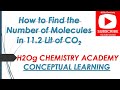 How to Calculate the Number of Molecules