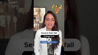 Hair fall | 5 things to do | dermatologist suggests | Dr. Aanchal Panth