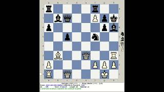 Georgiev, Kiril vs Dlugy, Maxim | World Chess U20 22nd 1983, Belfort France