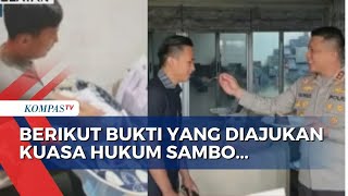 Kuasa Hukum Sambo dan Putri Tampilkan Alat Bukti Kedekatan Sambo dan Para Ajudannya