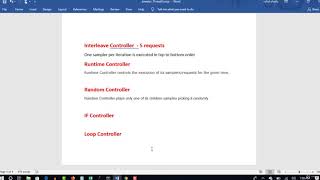 Runtime and Random Controllers usage in Jmeter