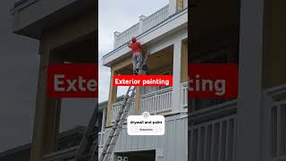 Exterior painting #diy #viralvideo