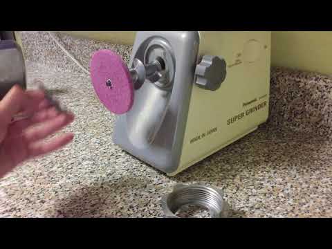 Meat Grinding knife sharpening tutorial Meat Grinding knife sharpening tutorial
