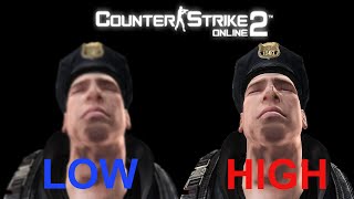 CSO2 - Low Versus High settings