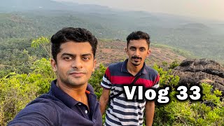 Travel Vlog 33, At Pokkunnu Hills/Ponkunnu Hills Kozhikode, Kerala, Sunset View From The Top |