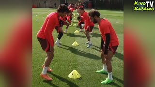 Liverpool start first training after international break