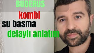 Buderus Kombi Su Basma Nasıl Yapılır  Detaylı Anlatım