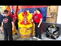 2022 hung gar kung fu lion dance 醒獅表演 tiger crane performance boston chinatown lantern festival