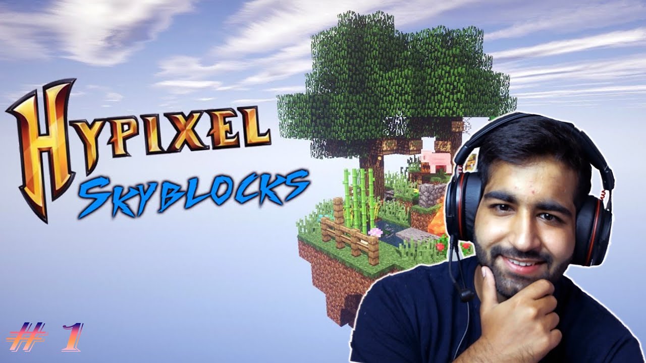 Start My Journey In Hypixel Skyblock Learning How To Play 1 Youtube