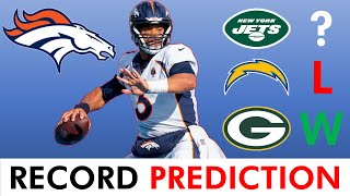 Denver Broncos Record Prediction For 2023 NFL Season
