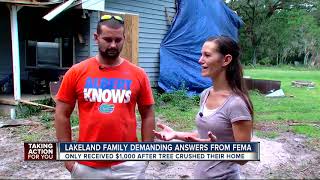 Lakeland family demanding answers from FEMA