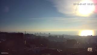 Timelapse. Sochi. 07.01.2018