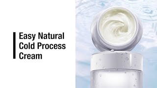 Easy natural cold process cream