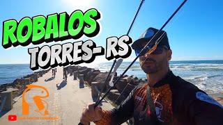 FISHING AT THE TORRES JETTY! Manpitúba River and its ROBAL