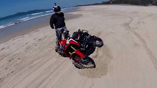 Noosa to Rainbow Beach - FAILED TWICE IN SAND OFF ROAD, WHAT NOT TO DO!