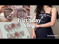 birthday vlog 🍓 turning 20, flowerknows unboxing, sweet chilling haul, days in melbourne