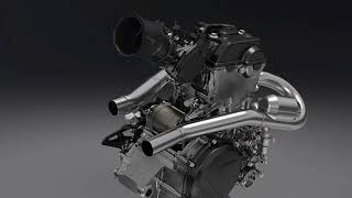 2018 Honda CRF250R Engine Animation