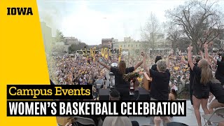 University of Iowa Women’s Basketball Celebration - April 14, 2023