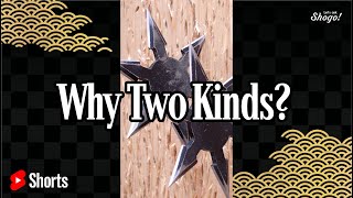 Why There are Two Kinds of Shuriken #Shorts