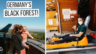 Exploring Germany's Black Forest! Toboggan Ride, Triberg Waterfalls, Baden-Baden's Funicular & More!