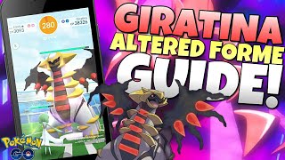 HOW TO EASILY BEAT GIRATINA ALTERED FORME in Pokémon GO!