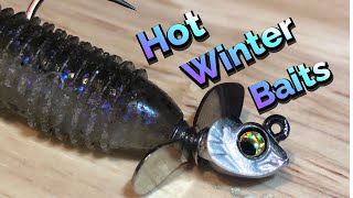 My CONFIDENCE Baits to catch MORE bass in the WINTER / Megabass Okashira Screw Head