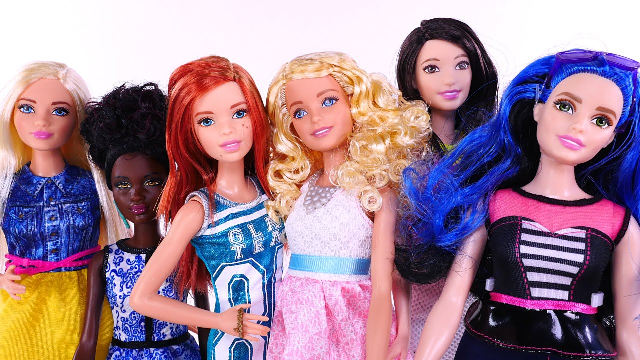 6 Nuevas Barbie Fashionistas La Muñeca Evoluciona 2016 Barbies ...